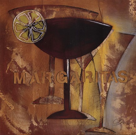 Framed Time For Cocktails III Print