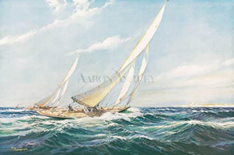 Framed Good Going Print