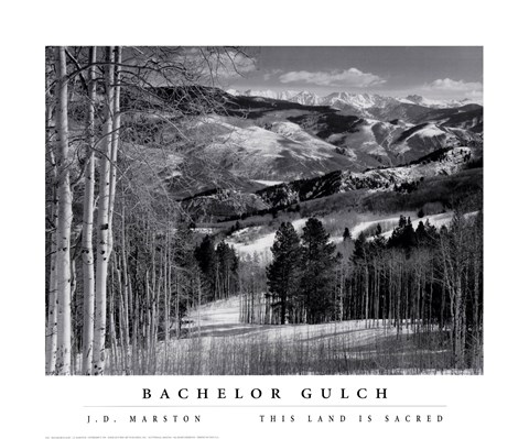 Framed Bachelor Gulch Print
