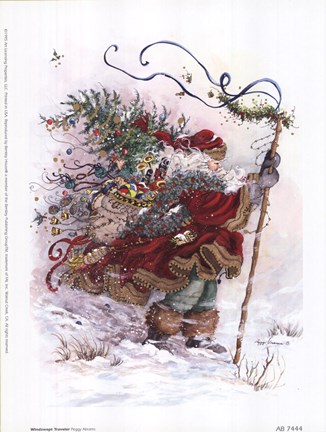 Framed Windswept Traveler Print