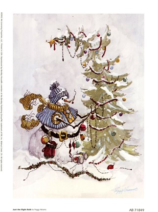 Framed Just The Right Bulb Print