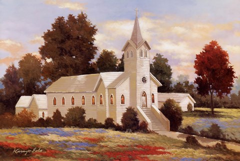 Framed Twilight Service Print