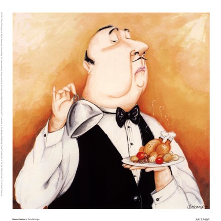 Framed Haute Cuisine Print