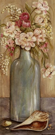 Framed Ocean Glass II Print