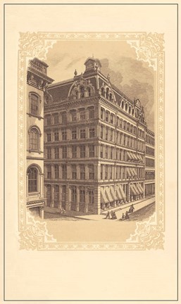 Framed Bdwy Cedar Print