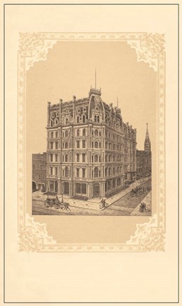 Framed Bond Bdwy Print