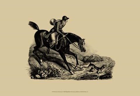Framed Horse Horsemen I Print