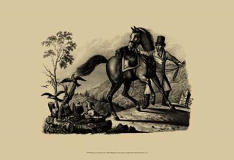 Framed Horse Horsemen II Print