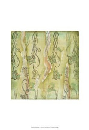 Framed Floral Whimsey II Print