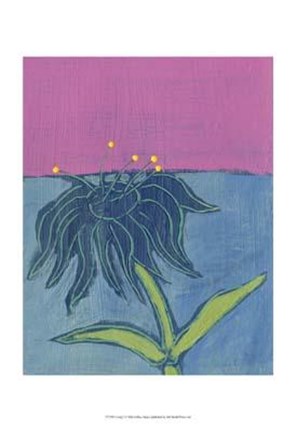 Framed Living I Print