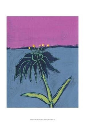 Framed Living II Print