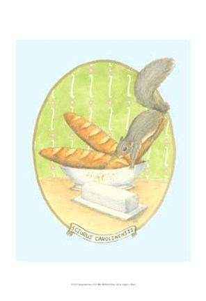 Framed Unexpected Guests II Print