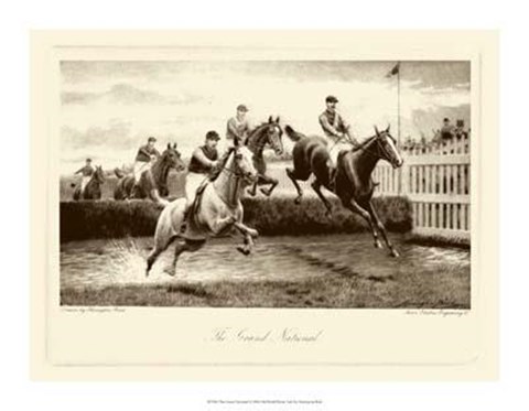 Framed Grand National Print