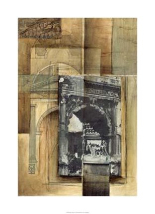 Framed Modern Thought I Print