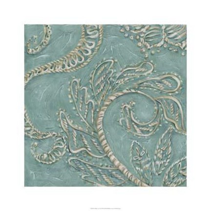 Framed Tiffany Lace III Print