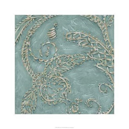 Framed Tiffany Lace IV Print