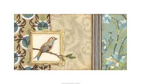 Framed Parlor Songbird II Print