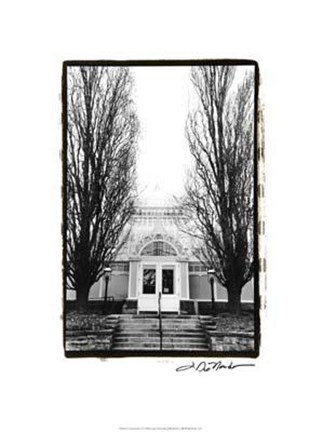 Framed Conservatory I Print