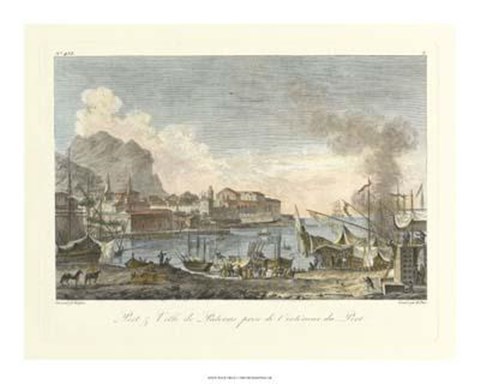 Framed Port Villa II Print