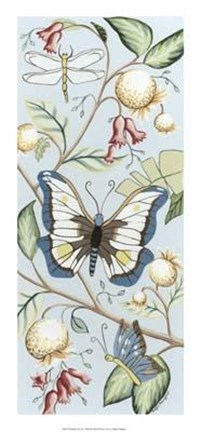 Framed Butterfly Sky II Print