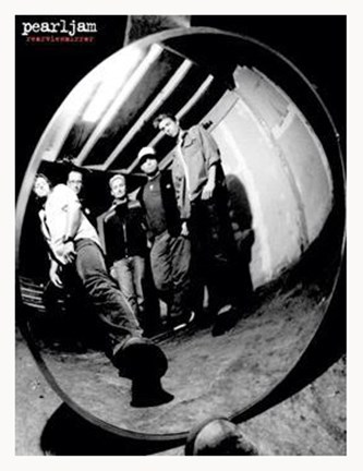 Framed Pearl Jam - Rear View Mirror (Mural) Print