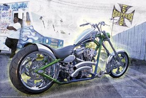 Framed West Coast Choppers-Caliswagon Print