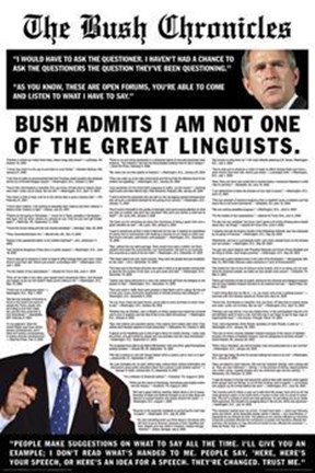 Framed Bush Chronicles Print