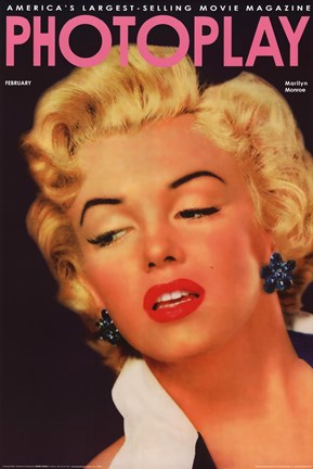 Marilyn Monroe - Photoplay Magazine Cover Wall Poster by Unknown at ...