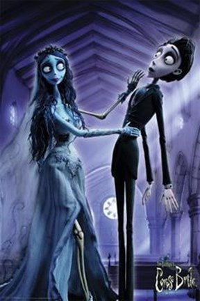 Framed Corpse Bride-Victor Bride Print