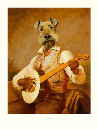 Framed Troubadour Print