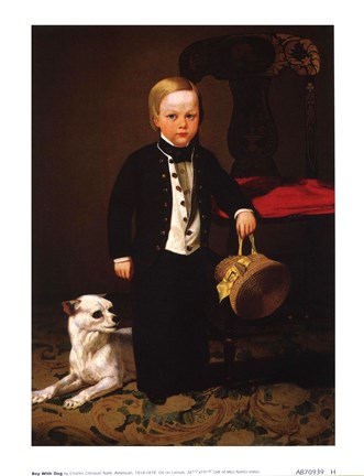 Framed Charles Christian Nahl Print