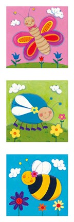 Framed Garden Party II Print