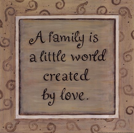 Framed Family Print