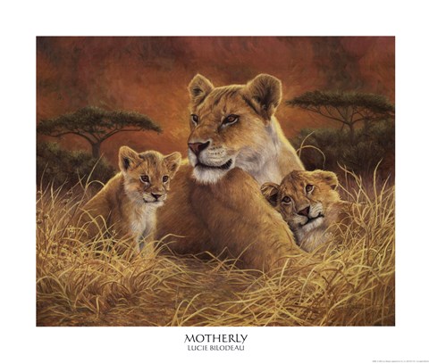 Framed Motherly Print