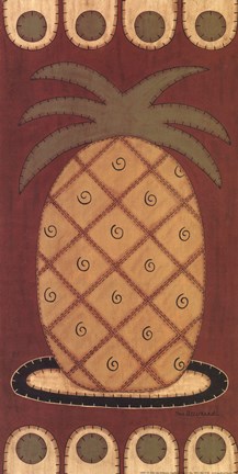 Framed Pineapple Print