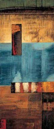 Framed World View II Print