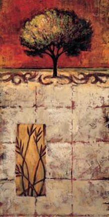 Framed Stately II Print