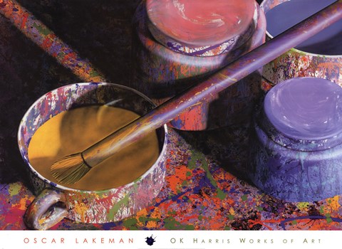 Framed Containers #202 Print