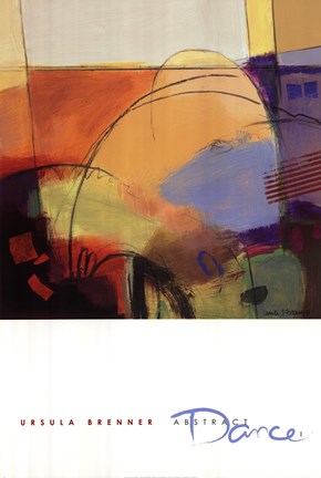Framed Abstract Dance I Print