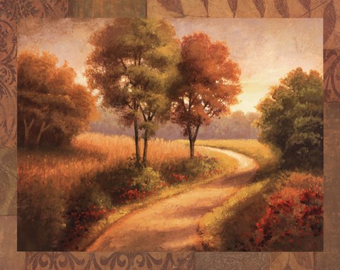 Framed Afternoon Path Print