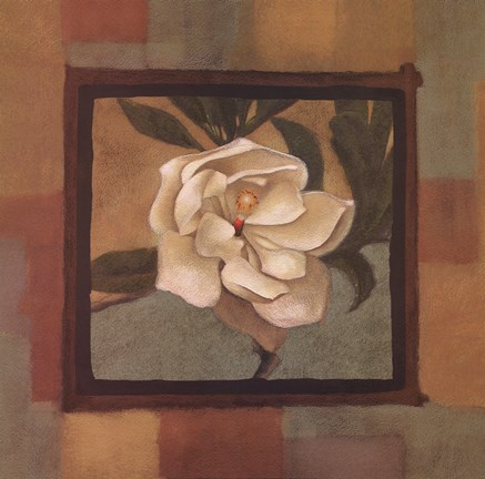 Framed Spring Magnolia II Print