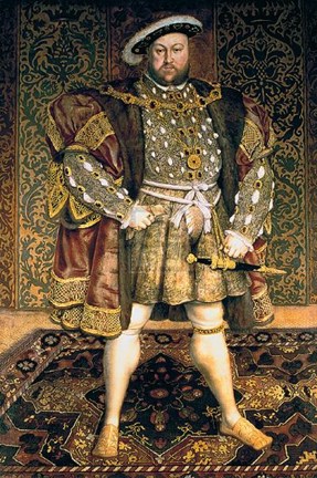 Framed Henry VIII Print