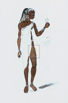 Framed Designs for Cleopatra IX Print