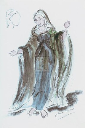 Framed Designs for Cleopatra XIII Print