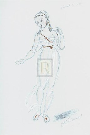 Framed Designs for Cleopatra XIX Print