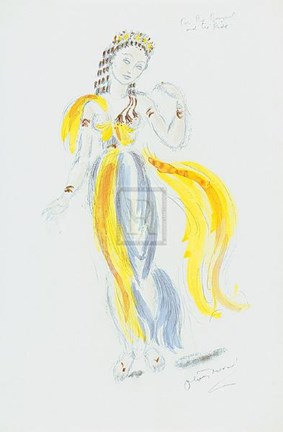 Framed Designs for Cleopatra Xxviii Print