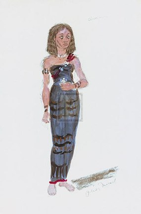 Framed Designs for Cleopatra Xxxii Print