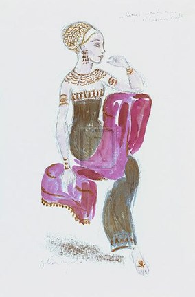 Framed Designs for Cleopatra Xxxviii Print