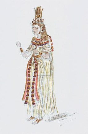 Framed Designs for Cleopatra Xlvi Print