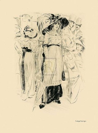 Framed Longchamps Print